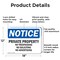 Signmission Private Property No Trespassing No Soliciting OSHA Notice Sign, Aluminum, 18in W x 12in L, 2PK OS-2PACK-NS-A-1218-L-17848 - alternate 3
